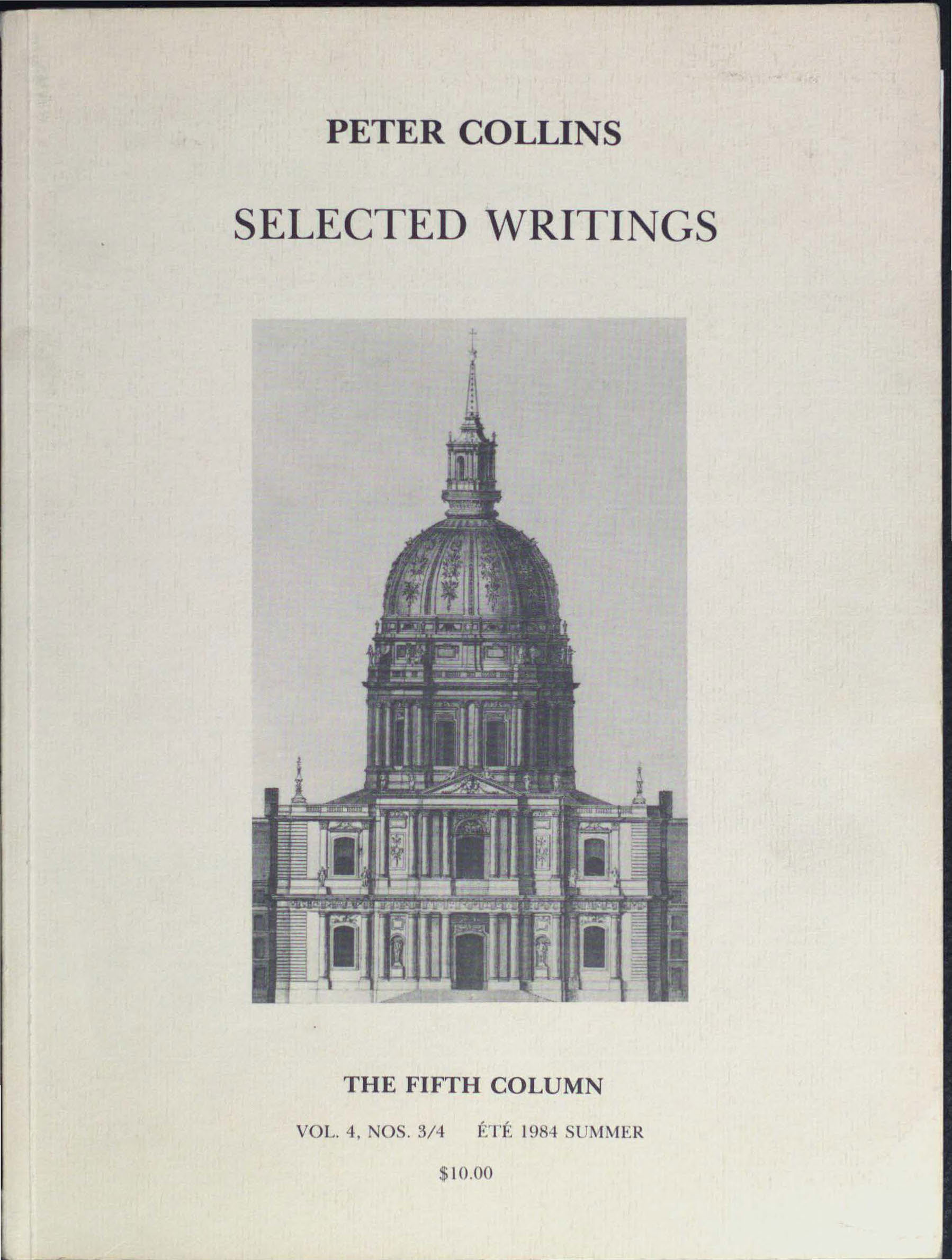 					View Vol. 4 No. 3/4 (1984): Selected Writings
				