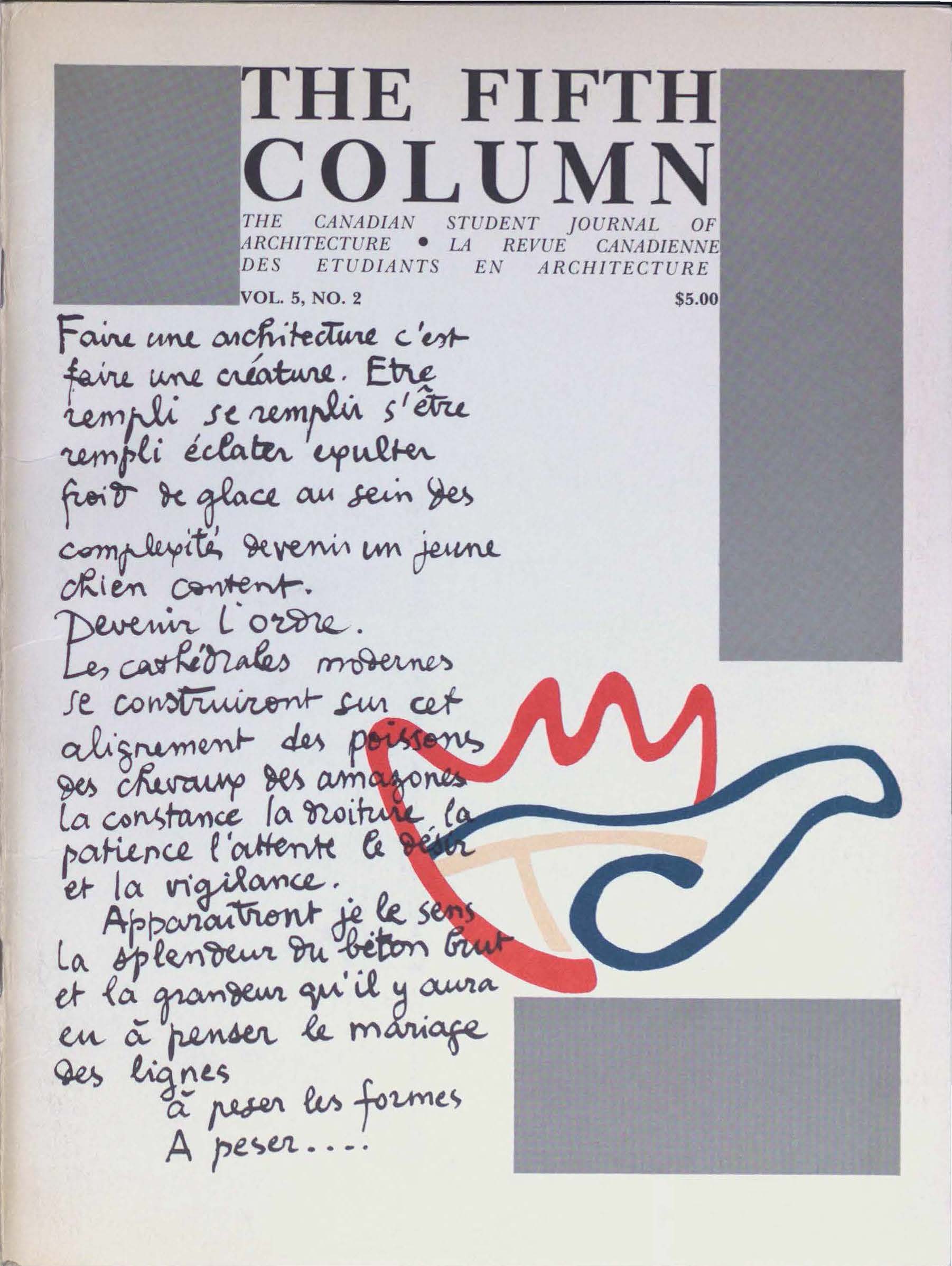 					View Vol. 5 No. 2 (1985): Le Corbusier
				