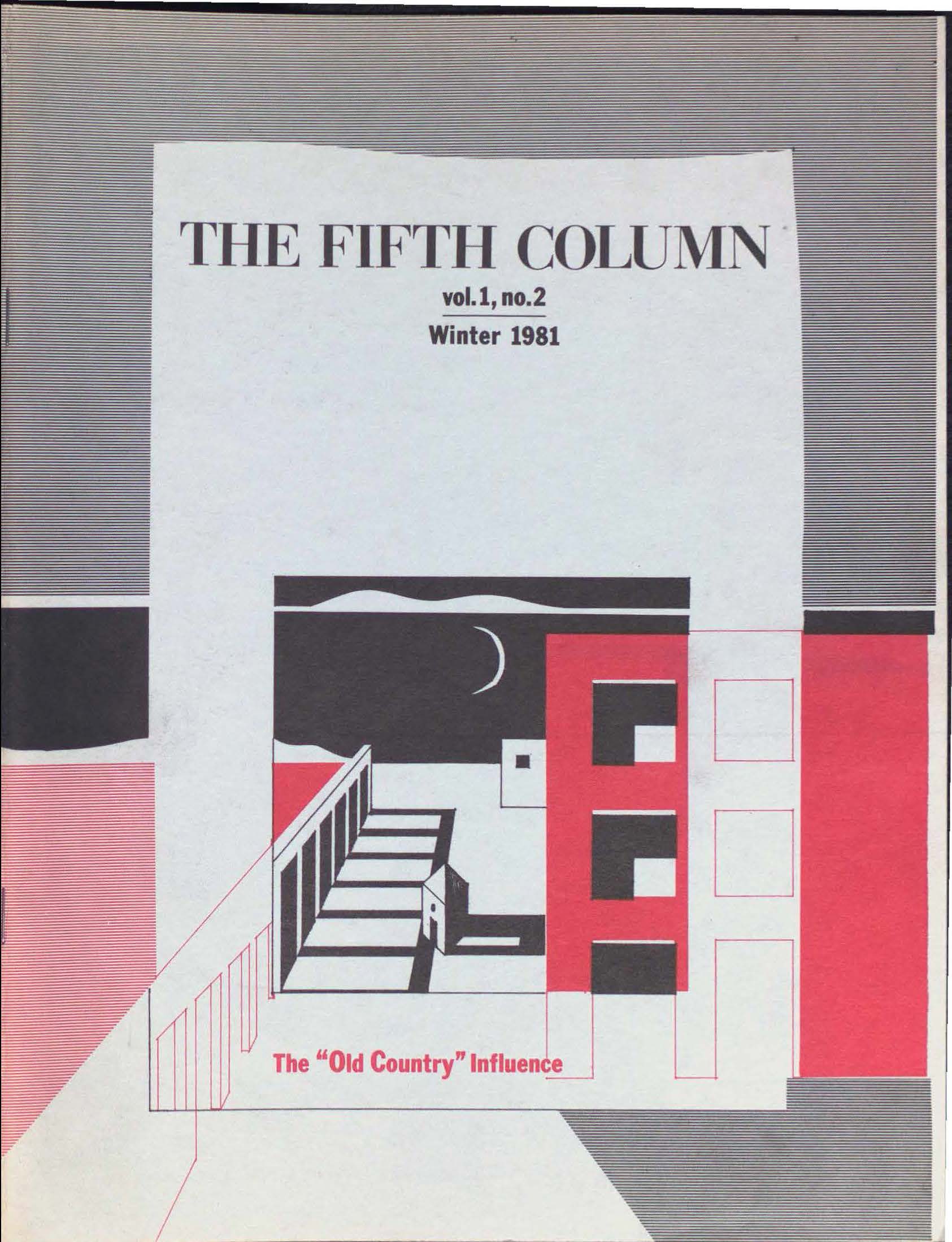 					View Vol. 1 No. 2 (1981): The «Old Country» Influence...
				